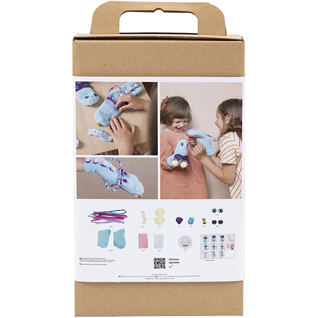 Creativ Company Hobbyset Socks Monster