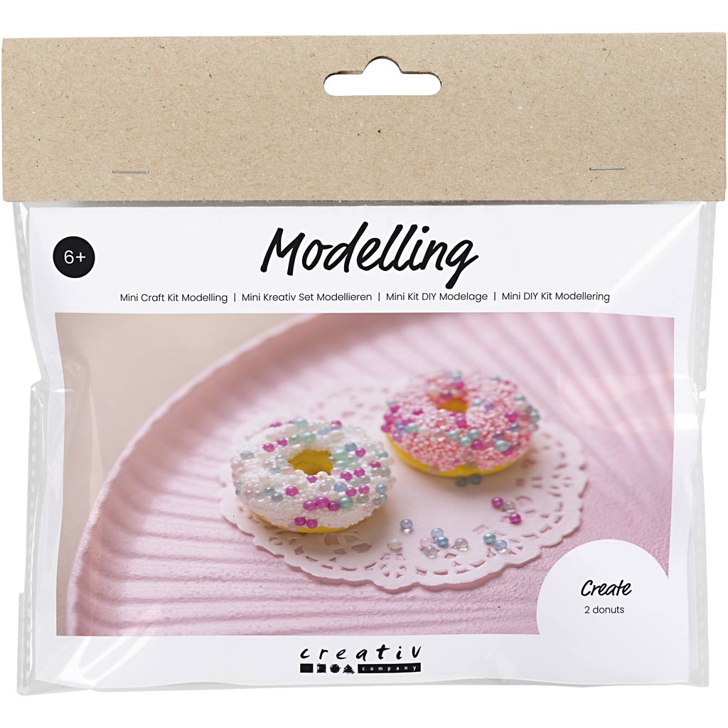 Creativ Company Mini Hobbyset Modèle Donuts