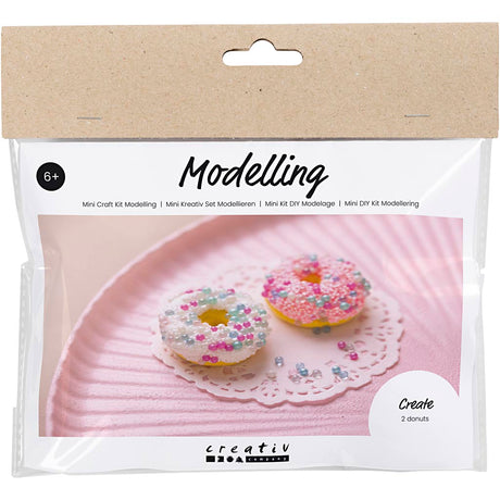 Creativ Company Mini Hobbyset Modèle Donuts