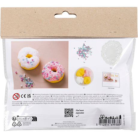 Creativ Company Mini Hobbyset Modèle Donuts