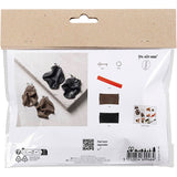Creativ company mini hobby set bijoux, boucles d'oreilles courbées, 1 boîte