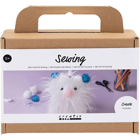 Entreprise créative https: www.ccobby.nl mini-hobbyset-sewing-monster-diverse-colours-1-box