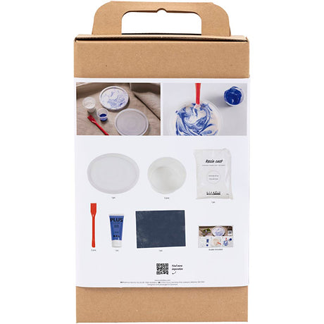 Https : www.ccobby.nl hobbyset-resin-casting-round-tray-with-marble-effect-blue-white-1-box