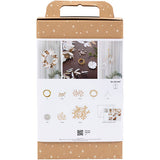 Creativ company hobby set papier art, couronne, blanc, clair naturel, 1 boîte