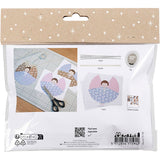 Creativ company mini hobby set décorations en papier, anges, différentes couleurs, 1 boîte