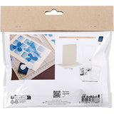 Creativ company mini hobby set impression mousse, carte avec motif, blanc, blanc cassé, 1 boîte