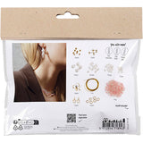Creativ company mini hobby set bijoux, colliers et boucles d'oreilles, brillant, 1 boîte