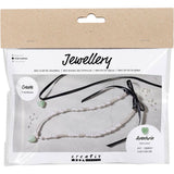 Creativ company mini coffret de bijoux, coeur d'aventurine, transparent, 1 boîte