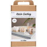 Creativ company hobby set résine coulée, figurine, beige, blanc cassé, 1 boîte