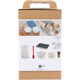 Creativ company hobby set résine coulée, figurine, beige, blanc cassé, 1 boîte