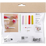 Creativ company mini hobby set papier crépon, fleurs, couleurs pastel, 1 boîte