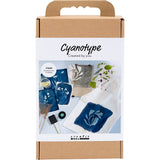 Creativ company hobby set cyanotype, textile, bleu, 1 boîte