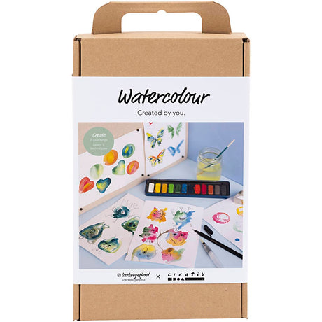 Creativ company hobby set aquarelle, 1 boîte
