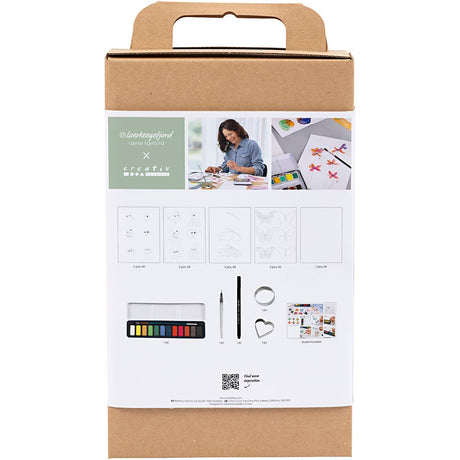 Creativ company hobby set aquarelle, 1 boîte