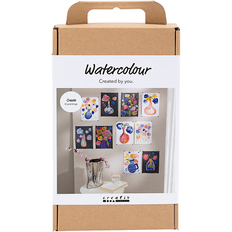 Creativ company hobby set aquarelle différentes couleurs