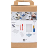 Creativ company hobby set kintsugi, bol, bleu, or, blanc, 1 boîte