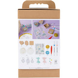 Creativ company mini hobby set - coquillages et porte-clés