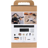 Creativ company hobby set accessoires effrayants, costumes et bijoux, couleurs d'Halloween, 1 boîte