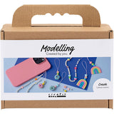 Creativ company mini kit de loisirs pour sculpture, breloque mobile, différentes couleurs, 1 boîte