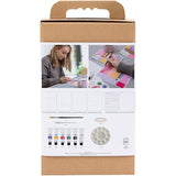 Creativ company hobby set gouache, peintures, différentes couleurs, 1 boîte