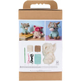 Creativ company hobby set amigurumi, vache, beige, menthe, 1 boîte