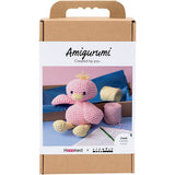 Creativ company hobby set amigurumi, caneton, rose clair, jaune clair, 1 boîte