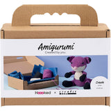 Creativ company hobby set amigurumi, renard, noir, prune, 1 boîte