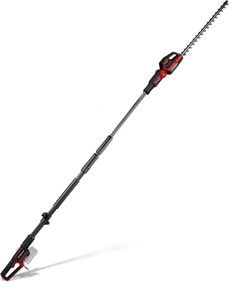 Taille-haie télescopique à batterie Einhell gp-hh 18 50 li t bl-solo (rouge noir, batterie et chargeur non inclus)