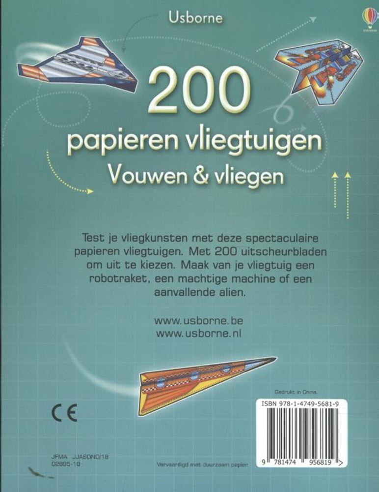 200 avions en papier. 6+