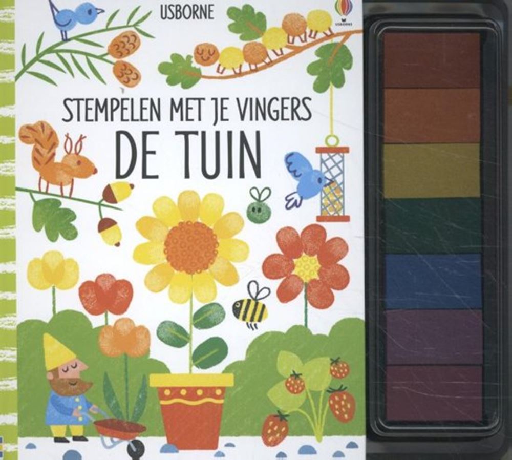 Wpg uitgevers tampon avec vos doigts - de jardin
