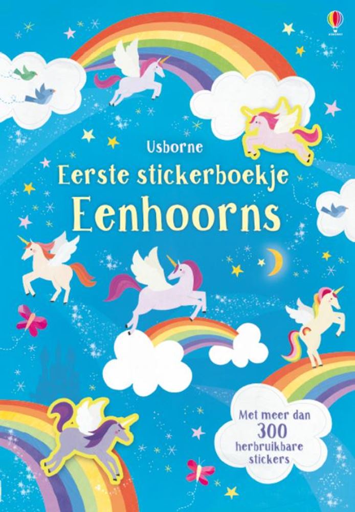 Premier livre d'autocollants de Central Book House - Licornes