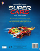 Livre d'autocollants des éditeurs Wpg : supercars. 5+