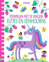 Tamponner avec vos doigts - elfes et licornes