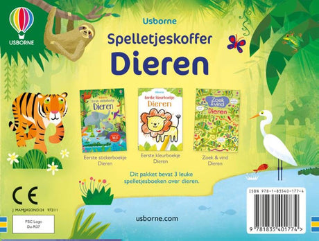 Mallette de jeu Usborne animaux