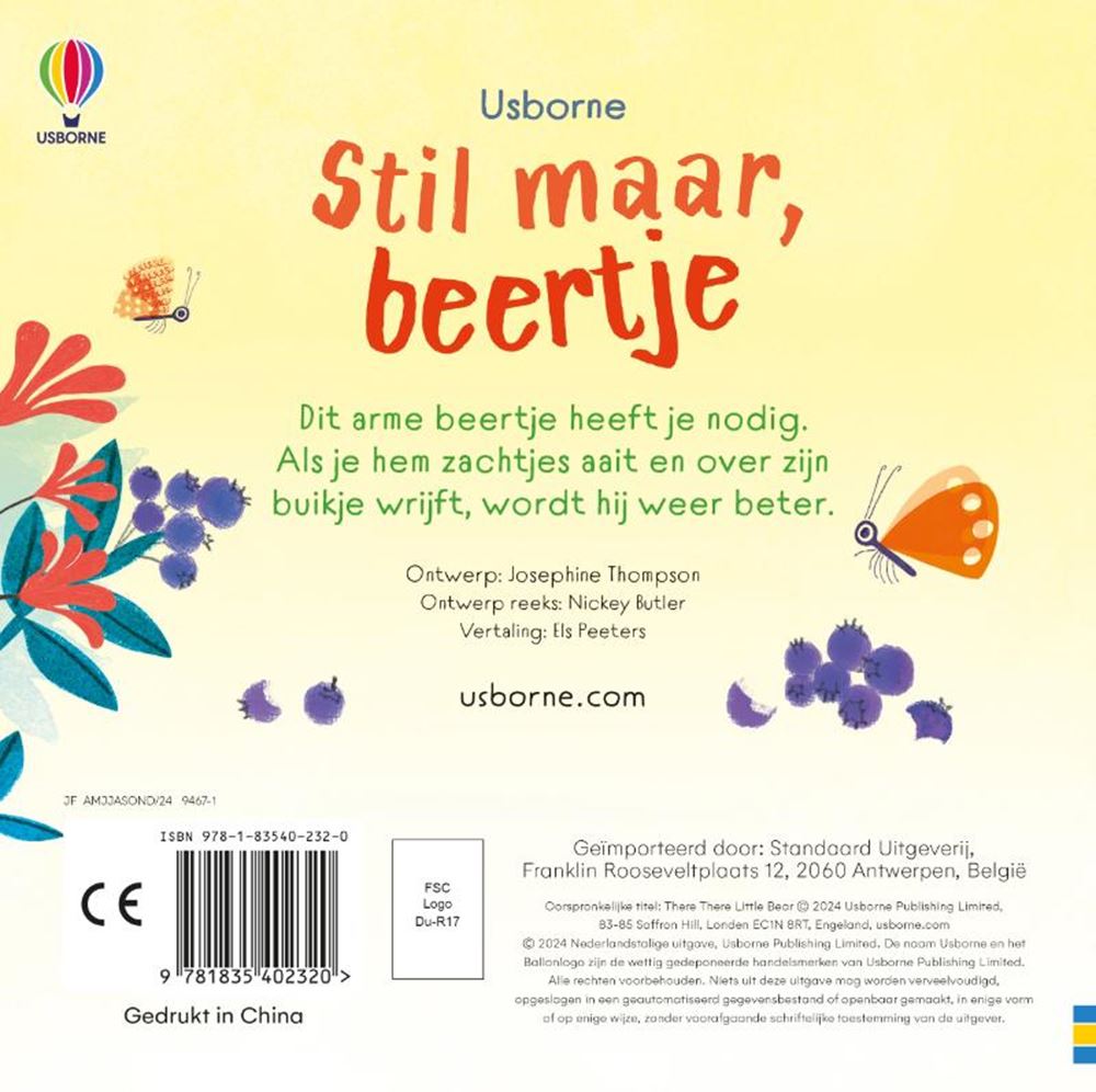 Usborne chut, petit ours