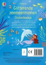 Livre d'autocollants à paillettes Usborne - sirènes pailletées