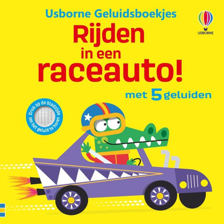 Usborne au volant d'une voiture de course ! (livret sonore)