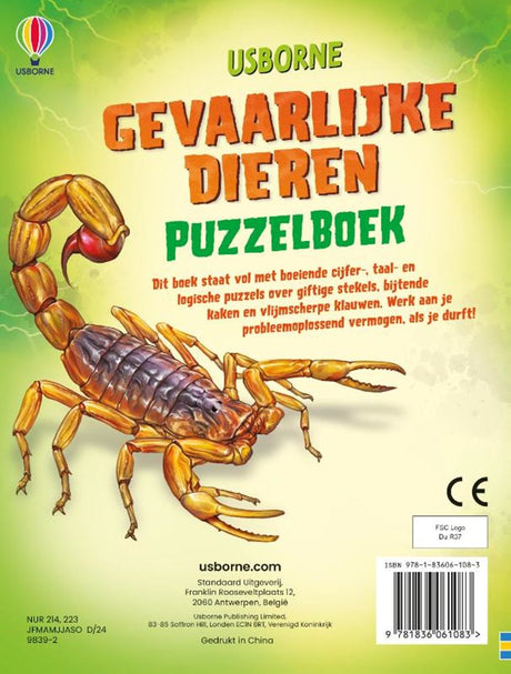 Animaux dangereux d'Usborne