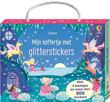 Usborne ma valise avec des stickers pailletés