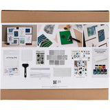 Creativ company group set d'impression sur gel, 1 boîte