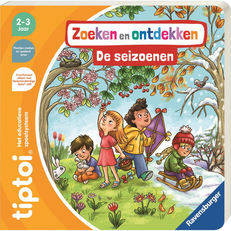 Ravensburger tiptoi recherche et découverte du livre : les saisons