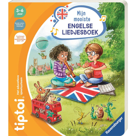 Ravensburger tiptoi mon plus beau livre de chansons anglaises