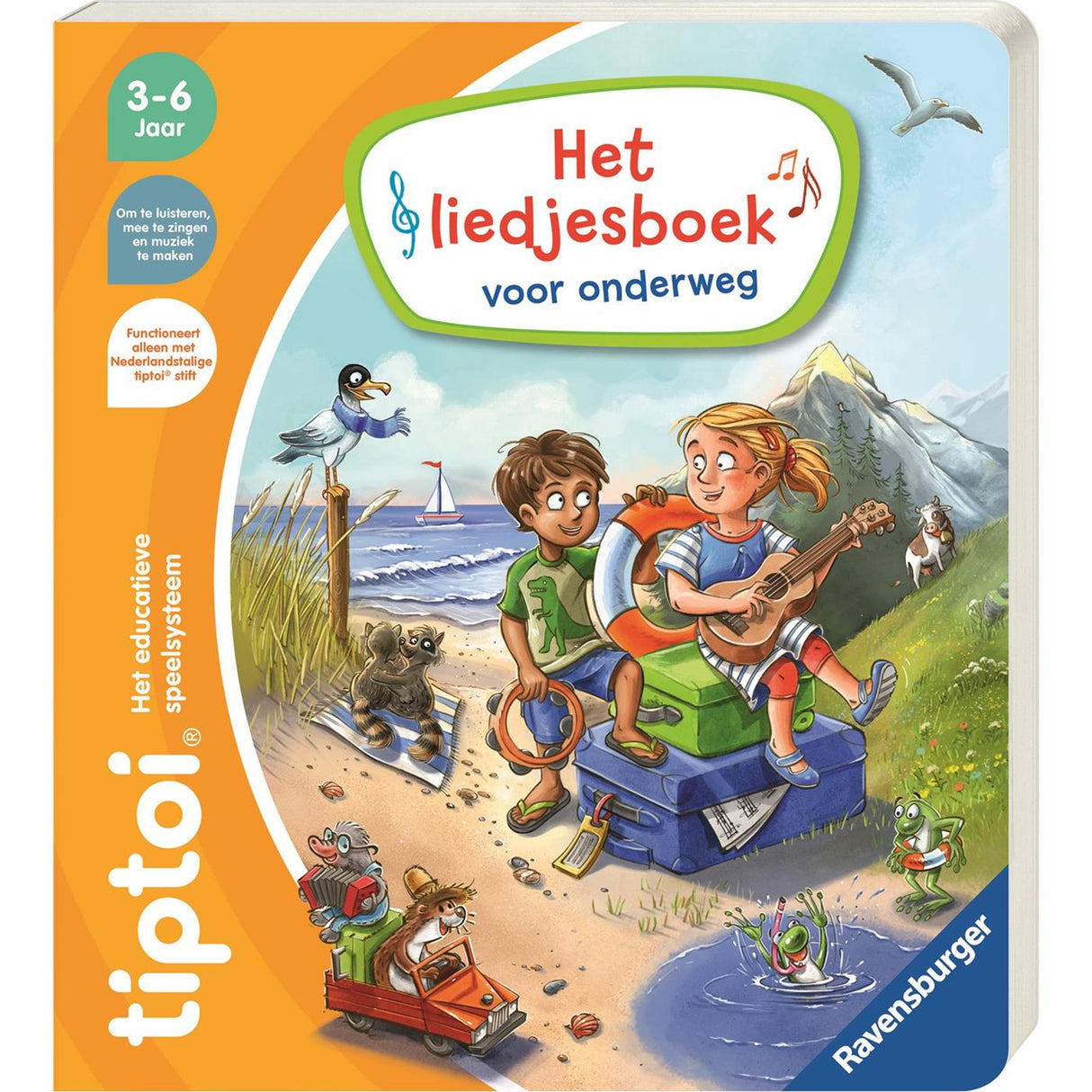 Ravensburger tiptoi le recueil de chansons pour la route