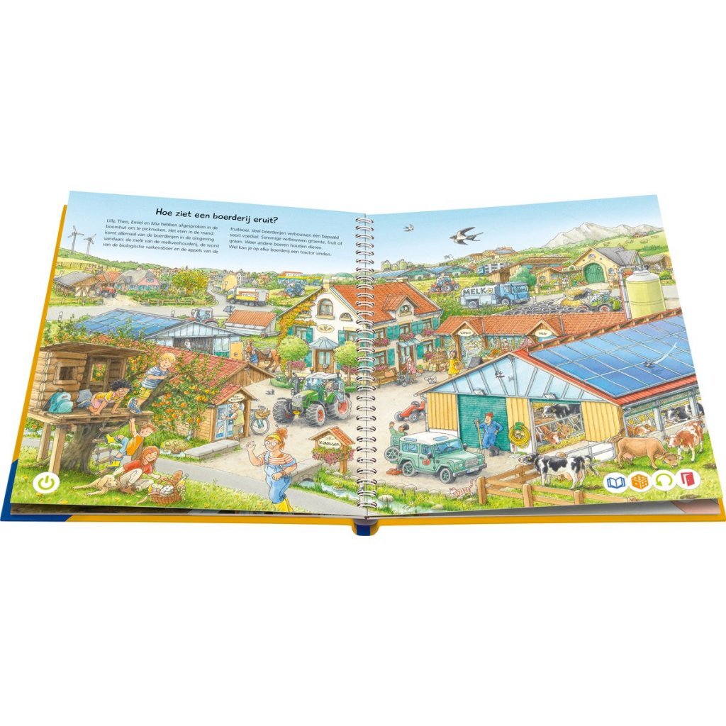 Livre Ravensburger tiptoi découvrez la ferme