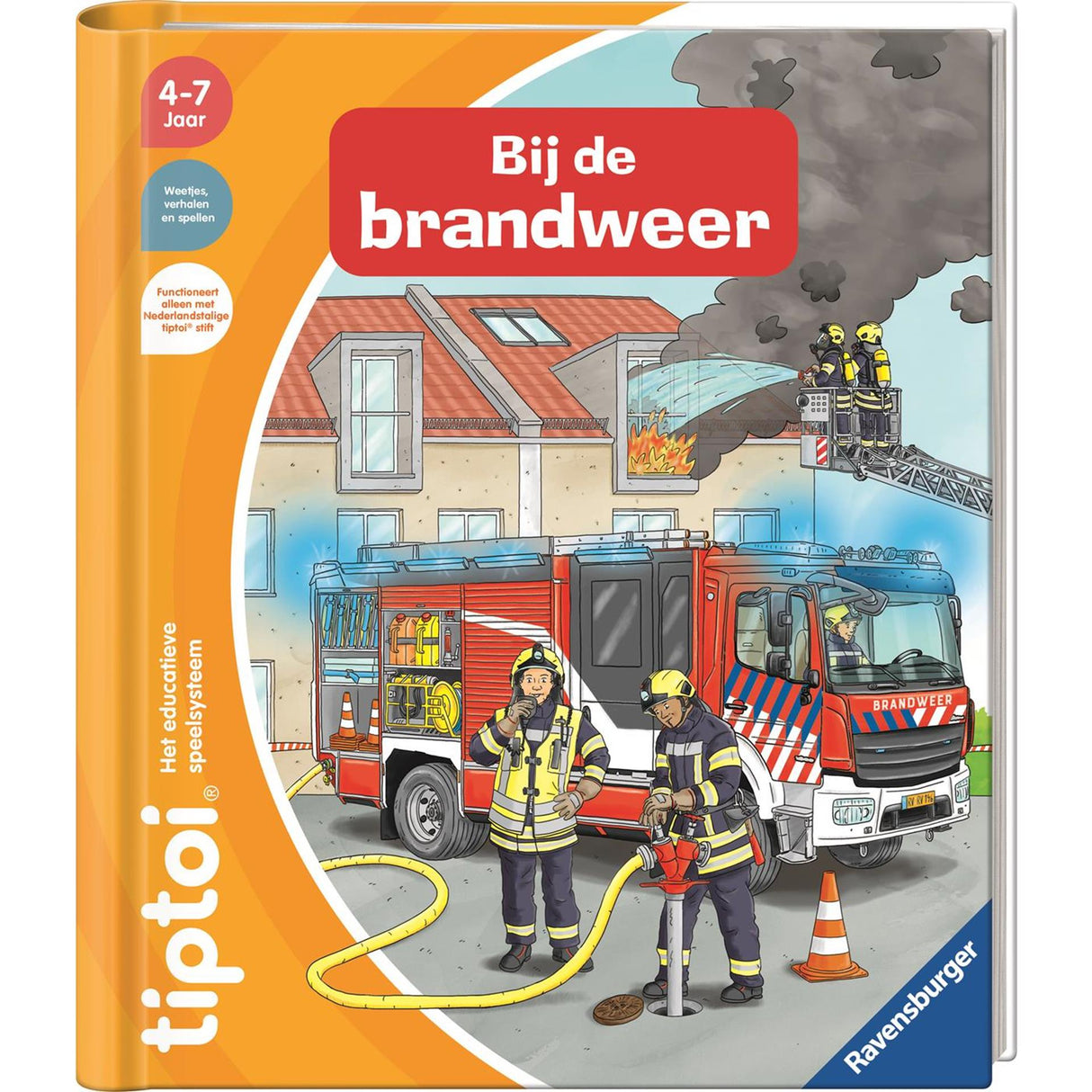 Livre Ravensburger tiptoi® pour les pompiers