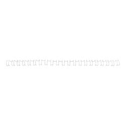 Dos de reliure gbc 14mm blanc