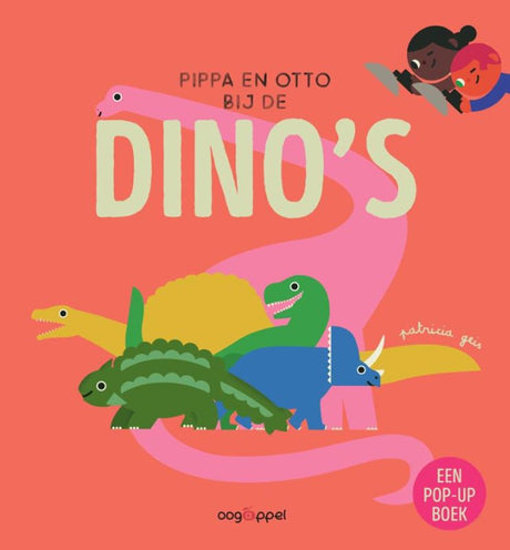 Les yeux de Pippa et Otto avec les dinosaures - un livre pop-up