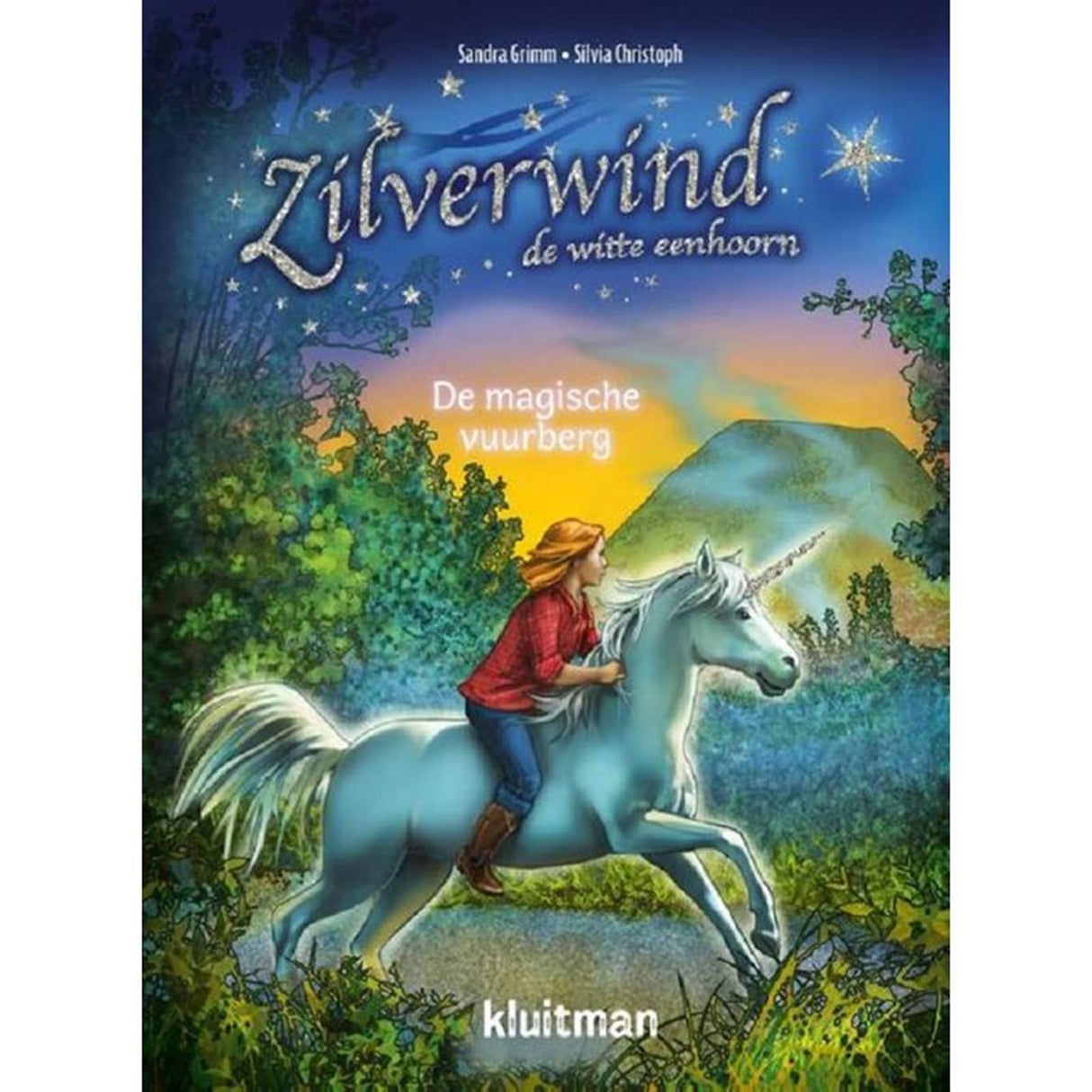 Editeur Kluitman Zilverwind la licorne blanche - la montagne de feu magique
