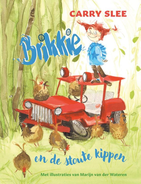Brikkie et les vilaines poules - livre pour enfants