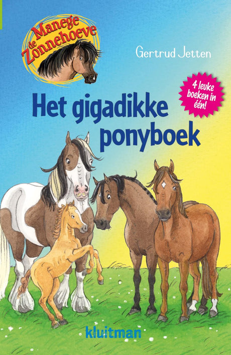 Kluitman Riding School De Zonnehoeve - l'énorme livre de poneys